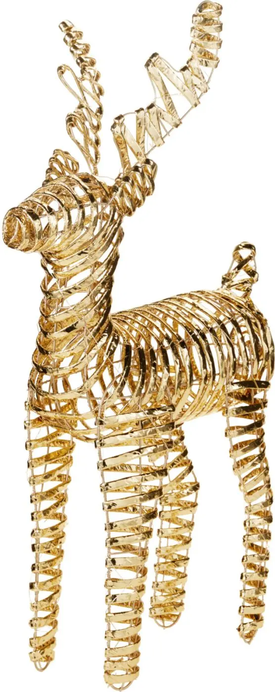 LED Rentier gold ca. 60 cm