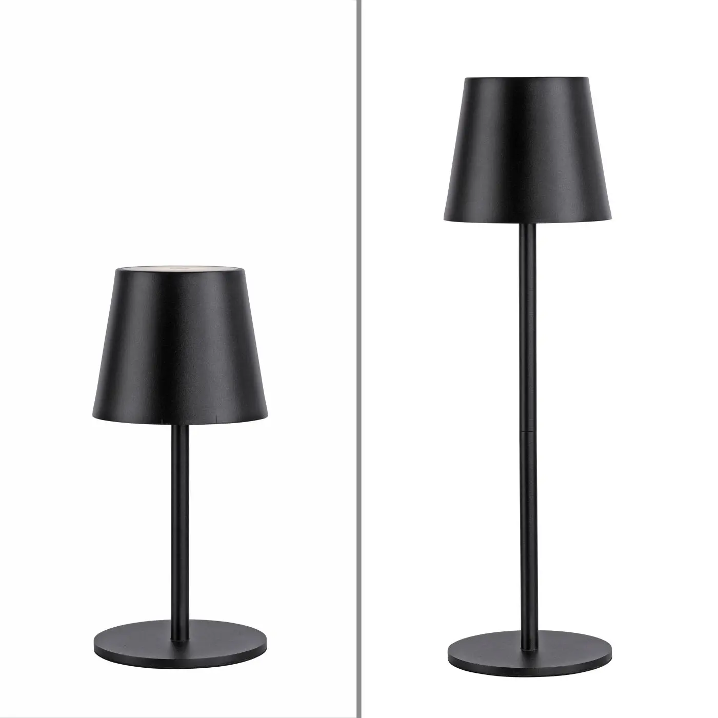 Outdoor Tischleuchte Euria schwarz