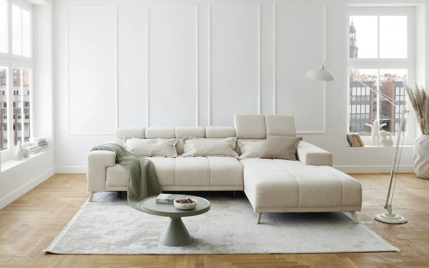 Wohnlandschaft Sunny creme