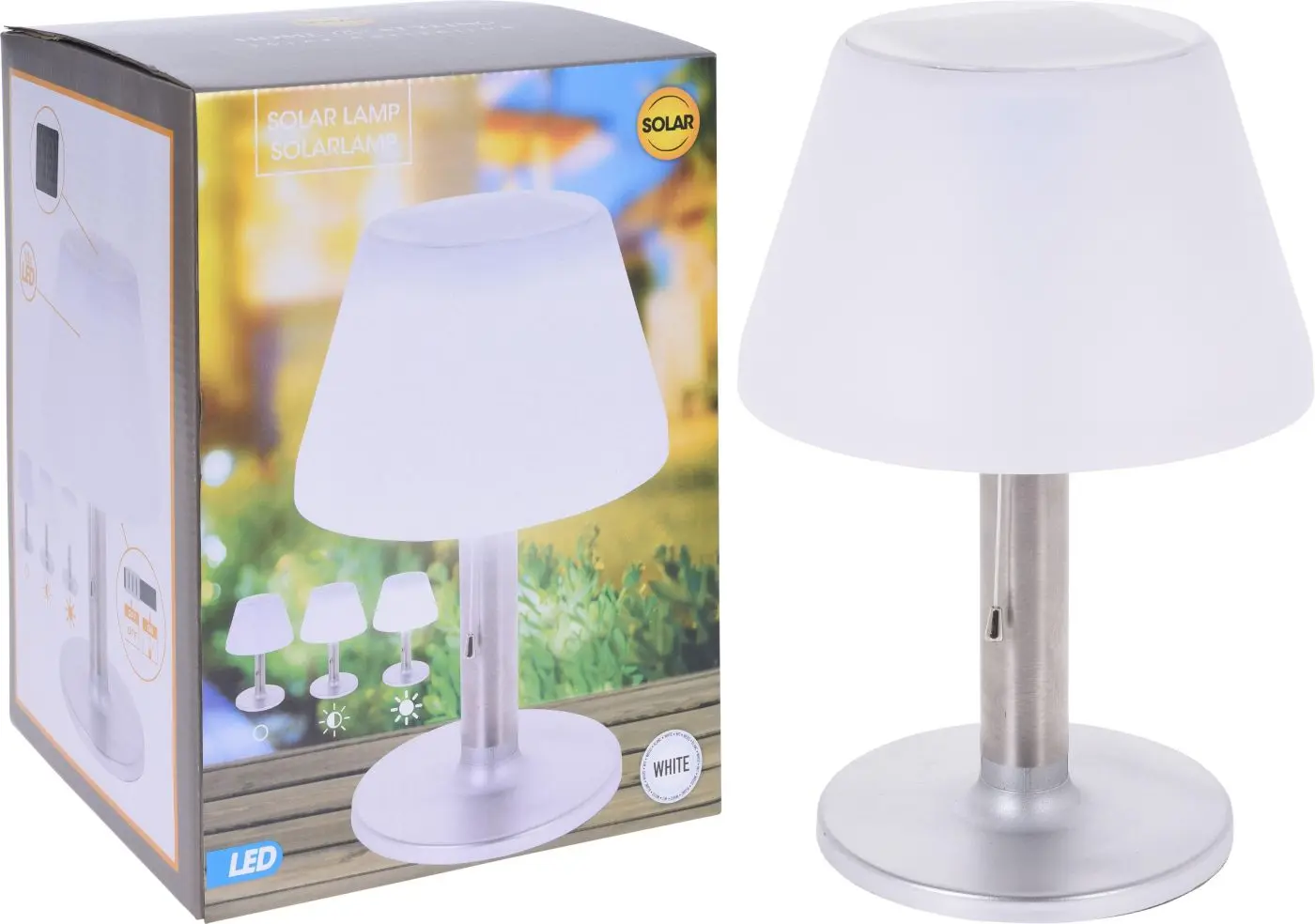 Solar-Tischlampe