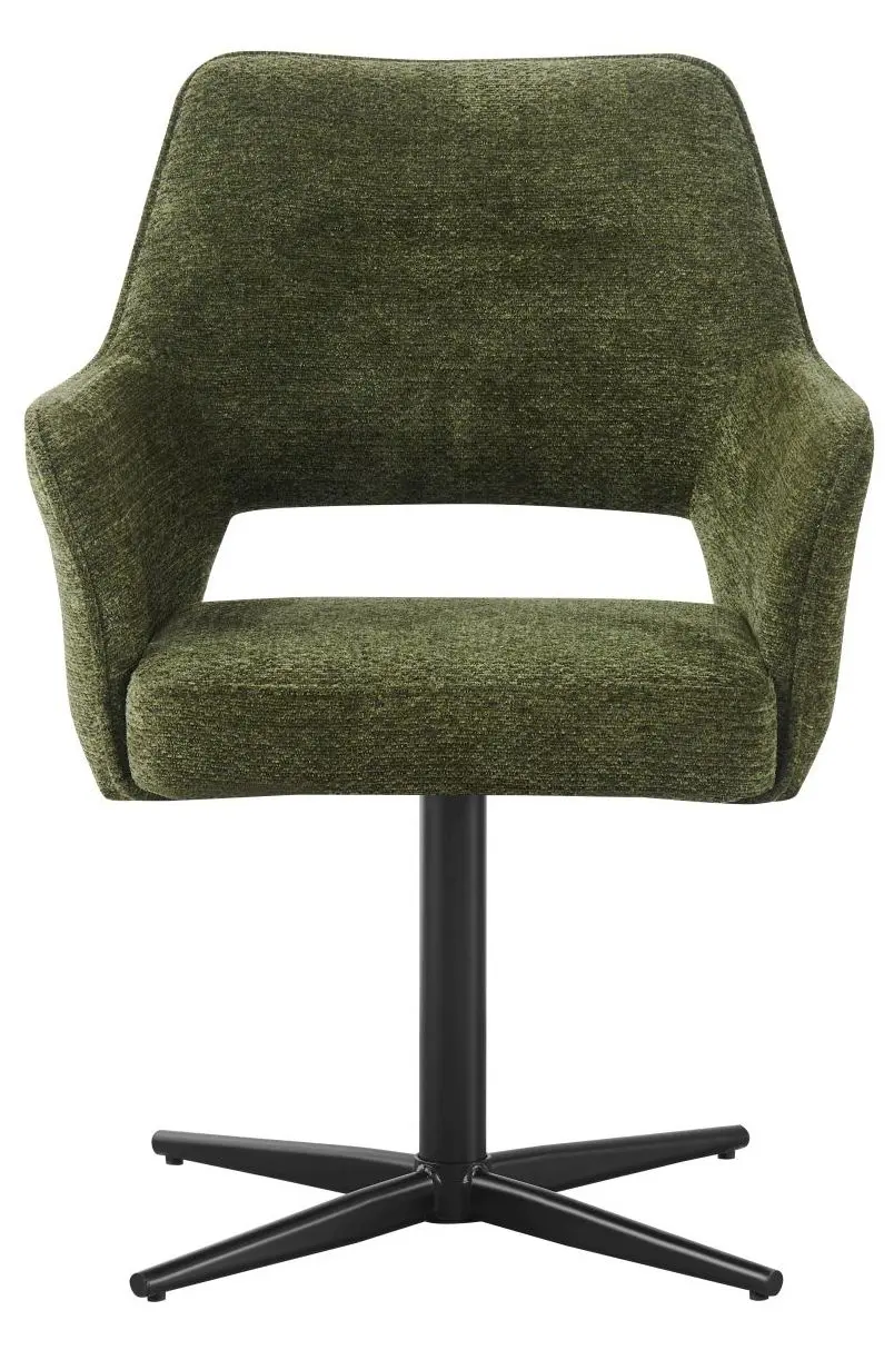Armlehnstuhl Vidago olive drehbar