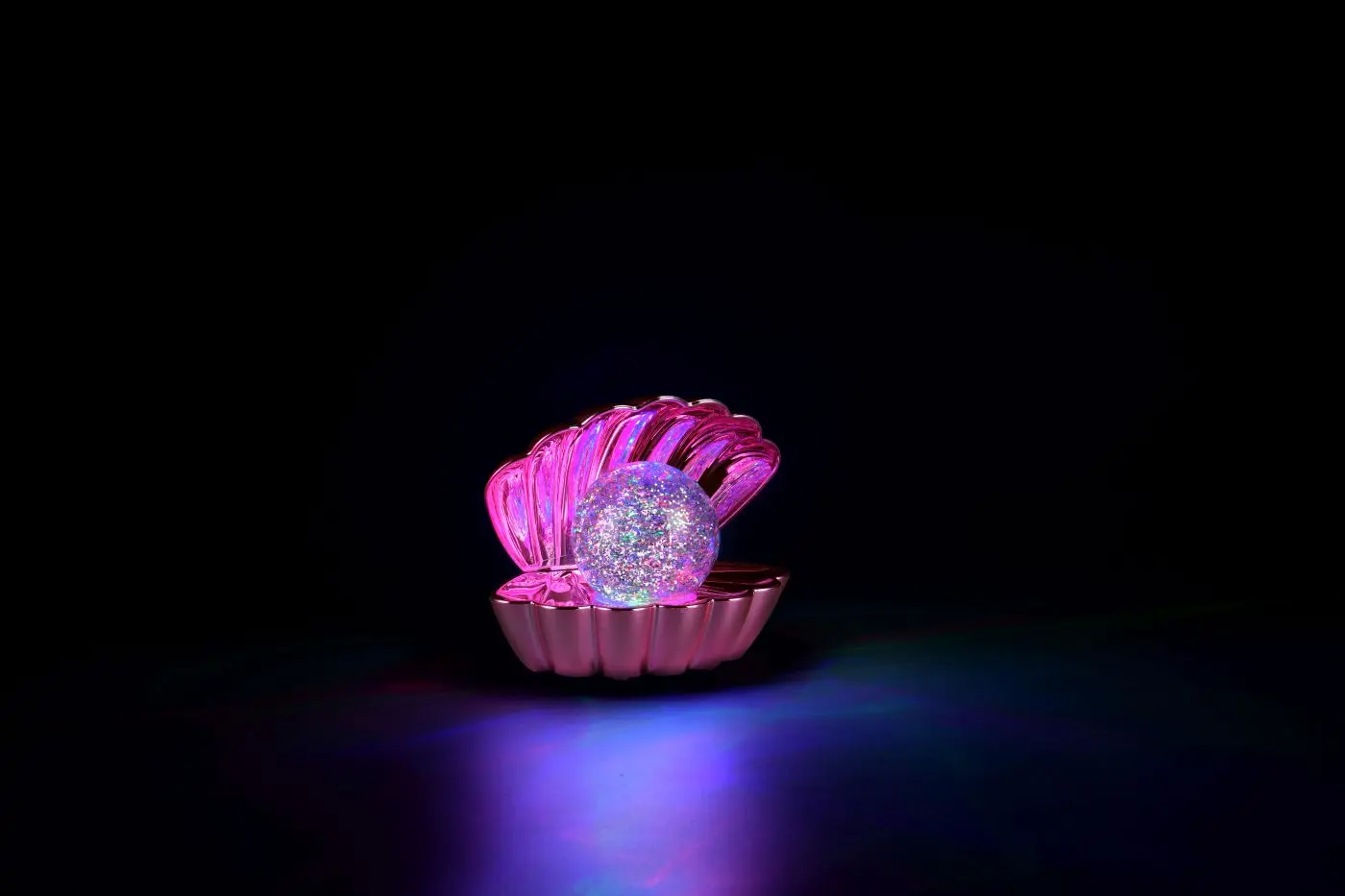 Tischleuchte Shelly 18 x 15 cm pink