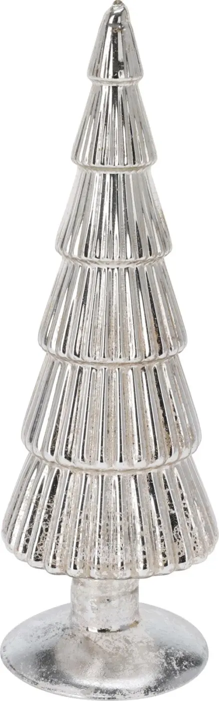 Baum Glas in silber