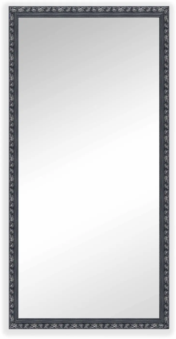 Rahmenspielgel Sonja schwarz/silber