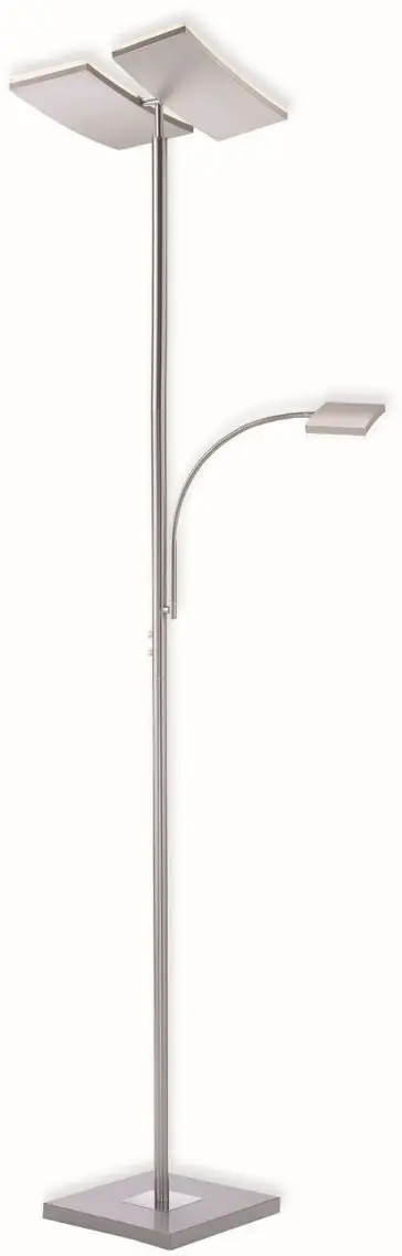 LED-Stehleuchte Ruben silber
