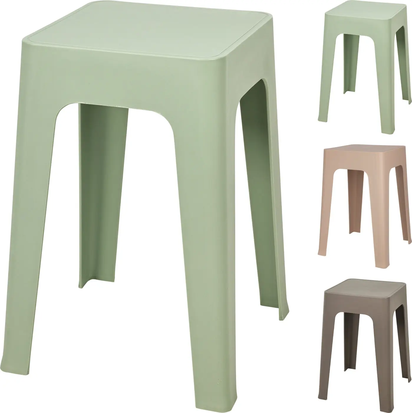 Hocker in verschiedenen Farben