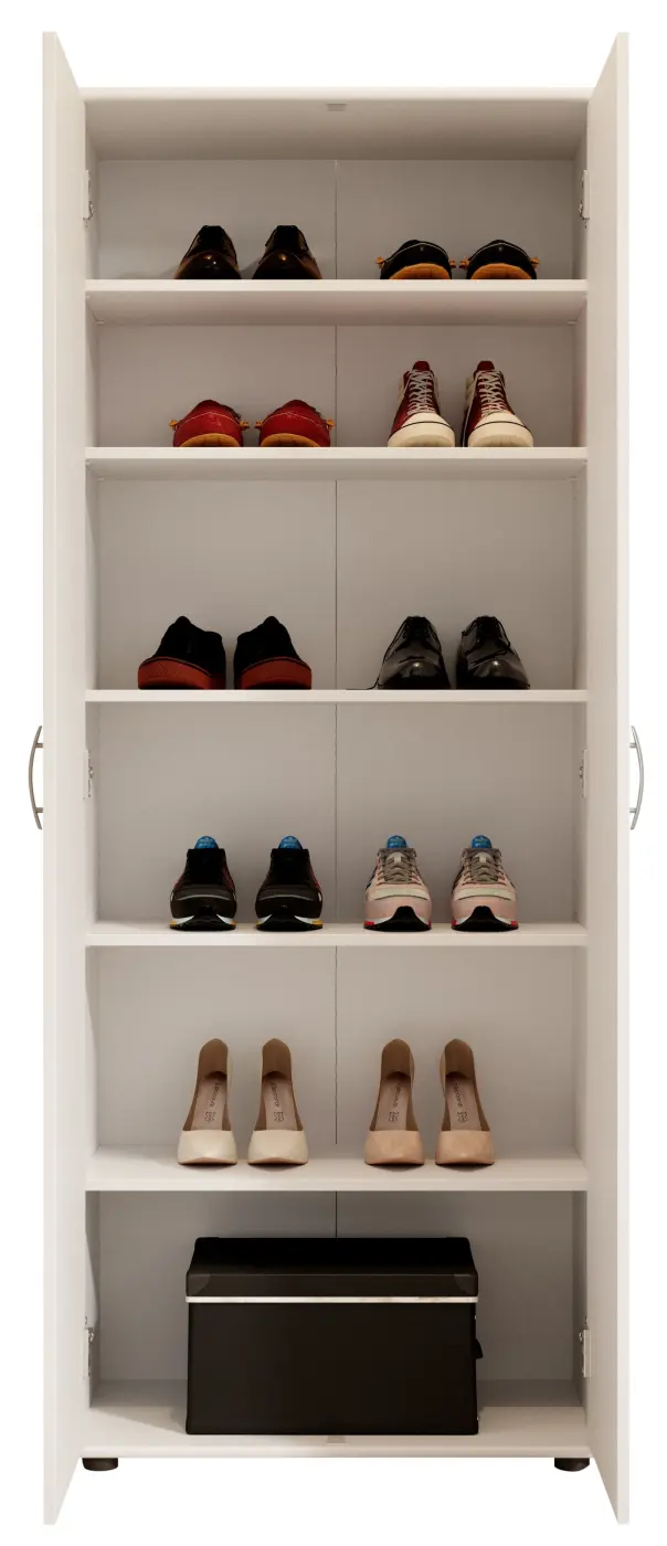 Schuhschrank Talent 2-türig weiß