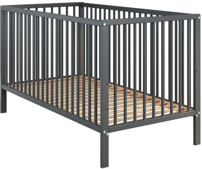 Babybett Universal in grau