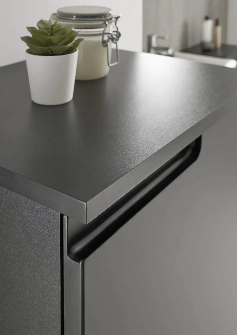 Bad Standschrank Spice schwarz