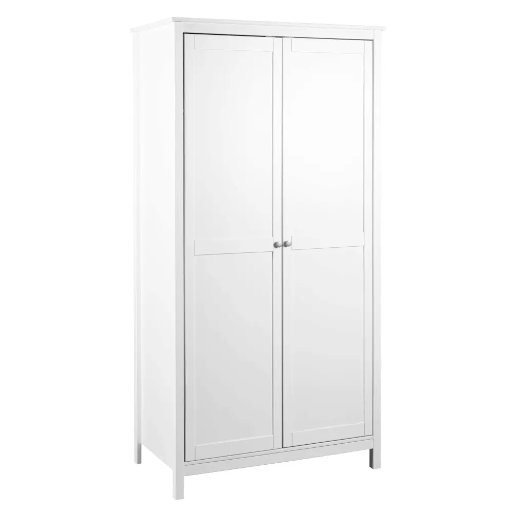 Schrank Chilly 2-trg. in Weiß lackiert