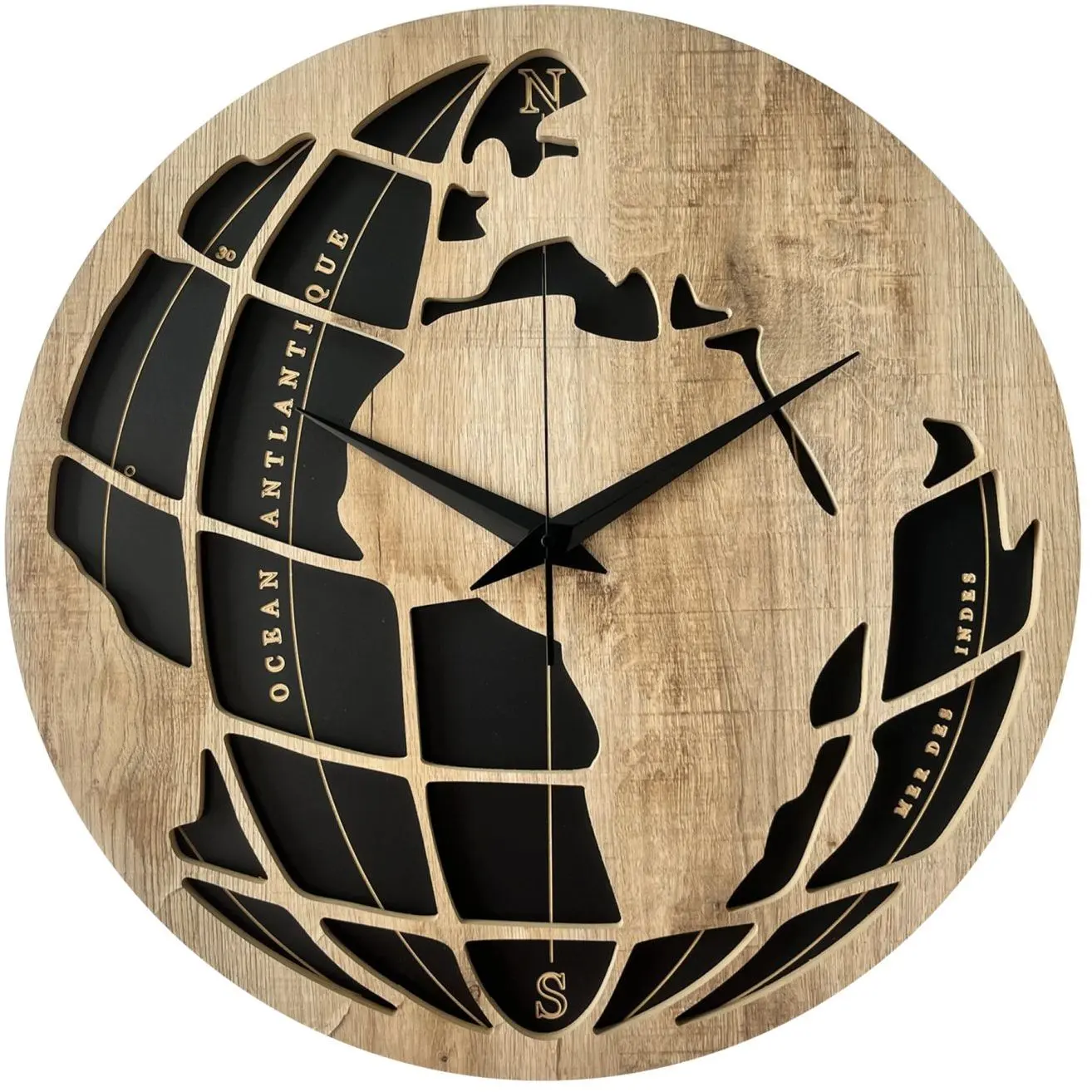 3D Wanduhr Oliver