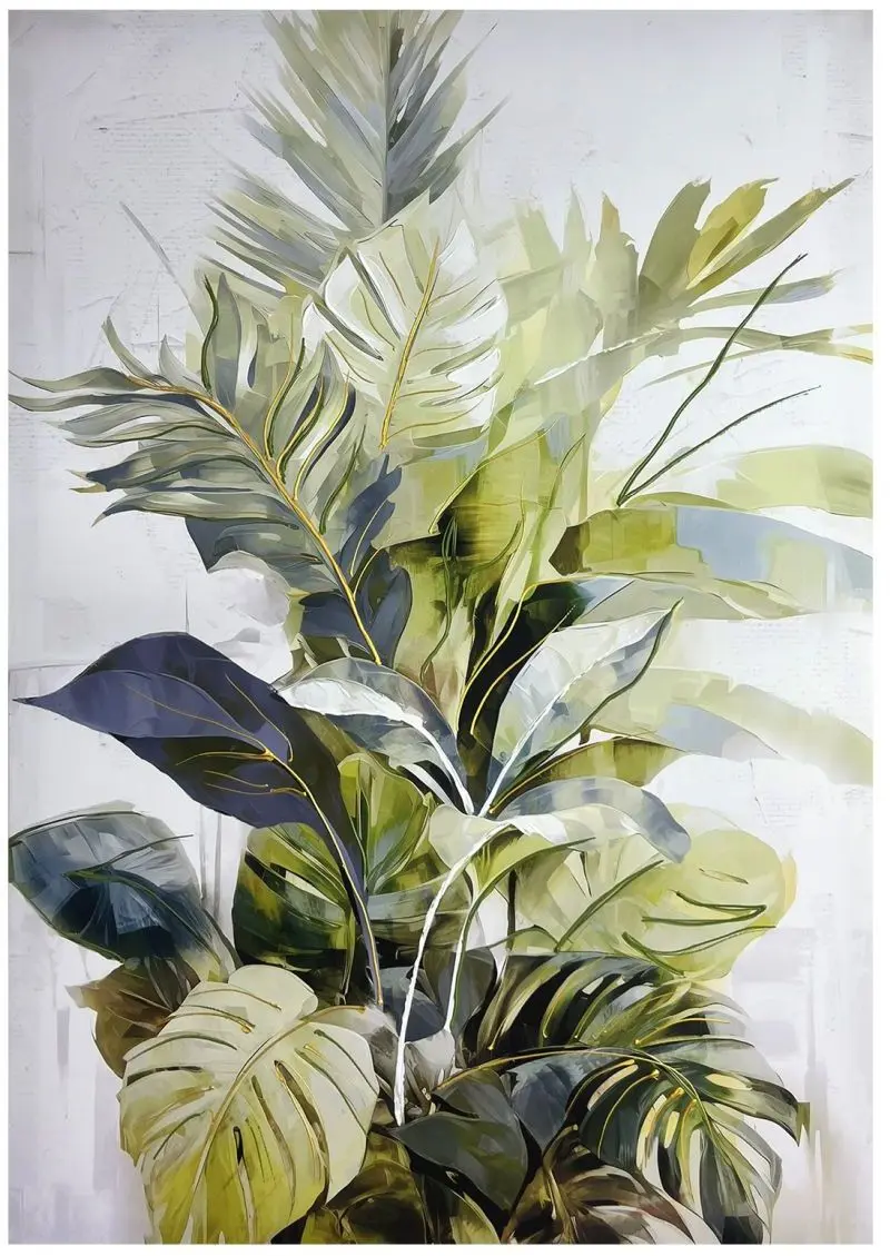 Leinwandbild Botanic 70 x 100 cm