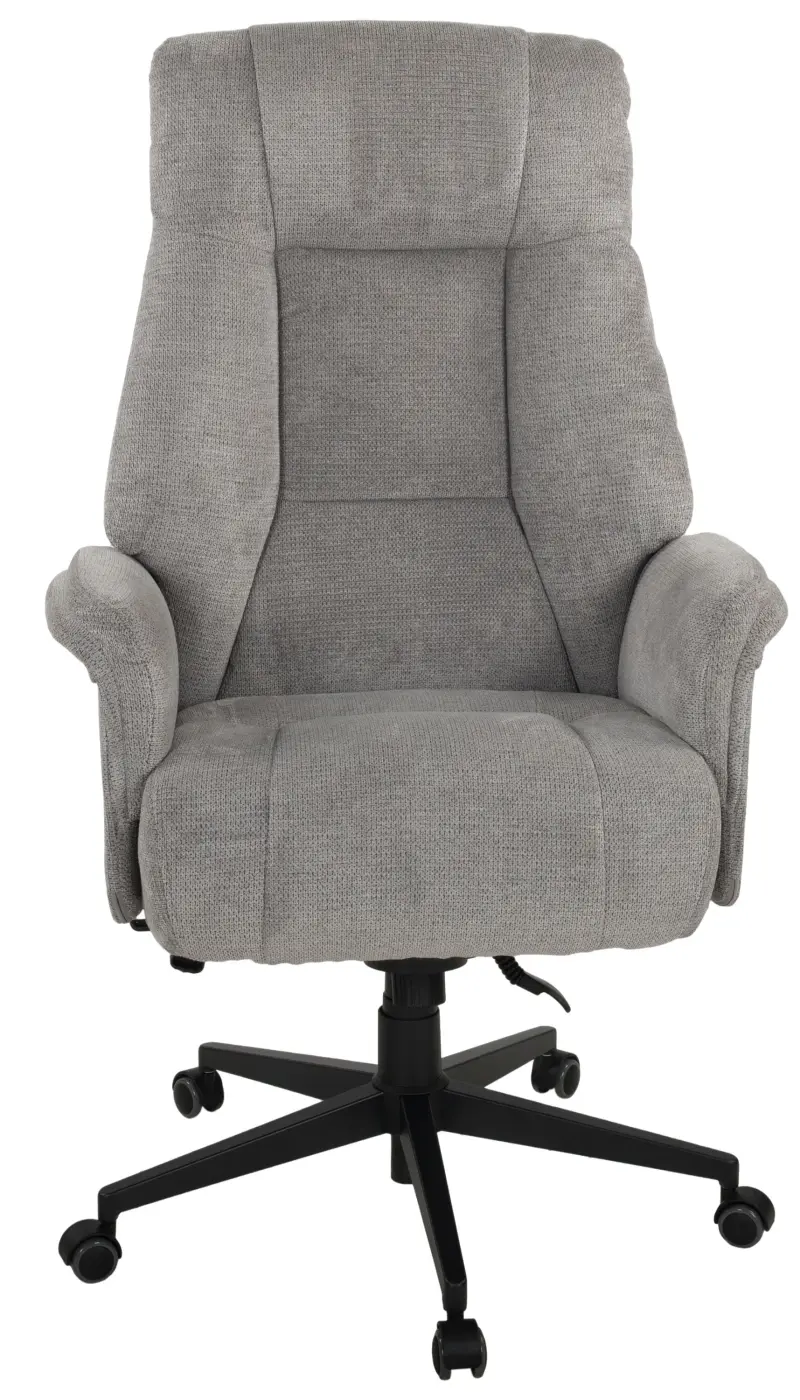 Chefsessel Otto XXL Webstoff grau
