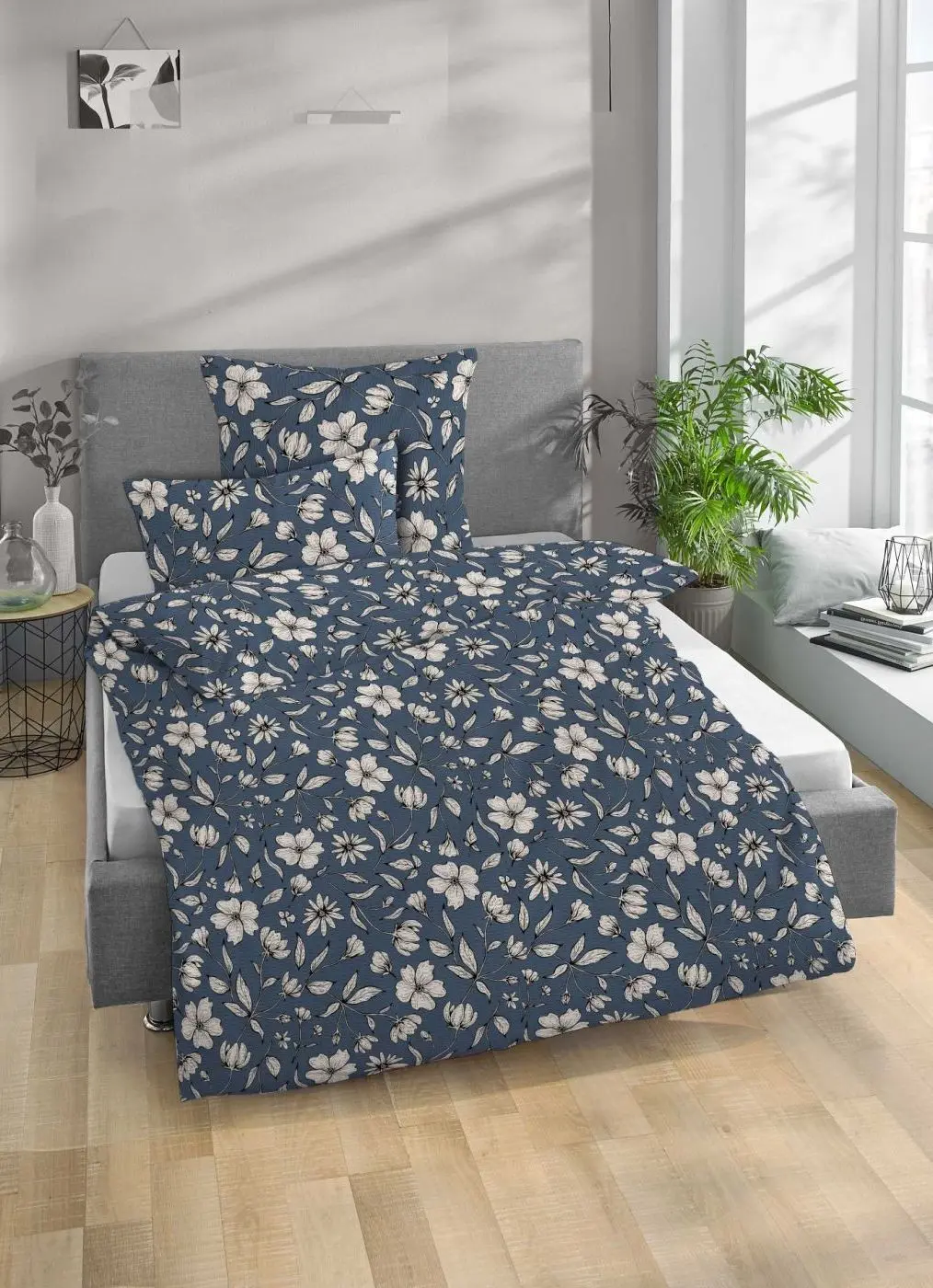 Renforce Bettwäsche Blumen