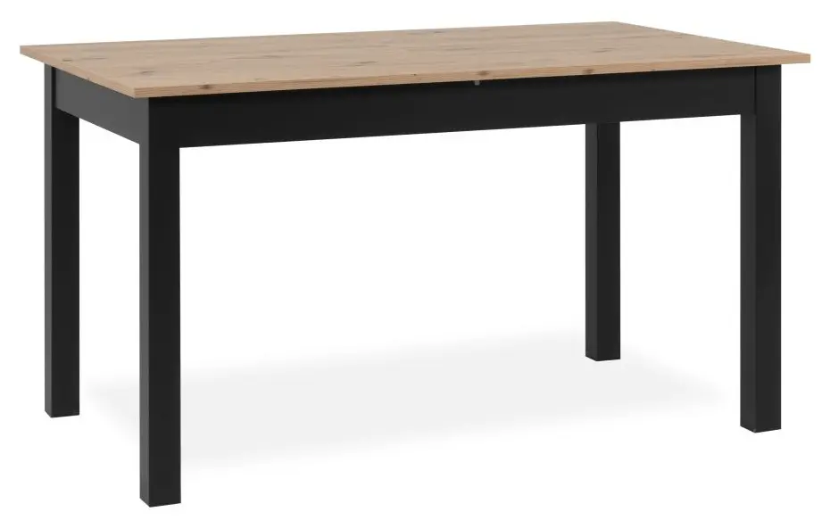 Esstisch Coburg ausziehbar Artisan Eiche / schwarz