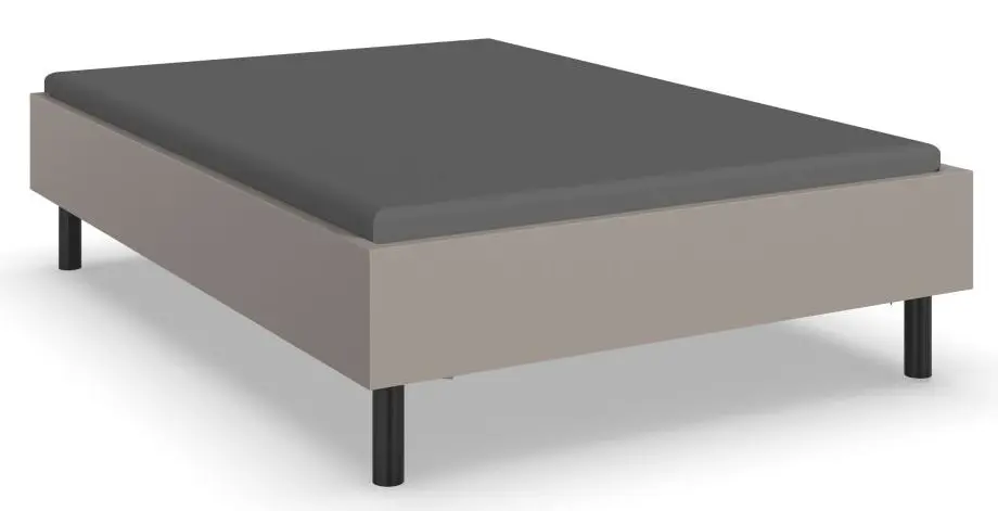 Bettgestell Easy Beds Saharagrau 140 x 200 cm