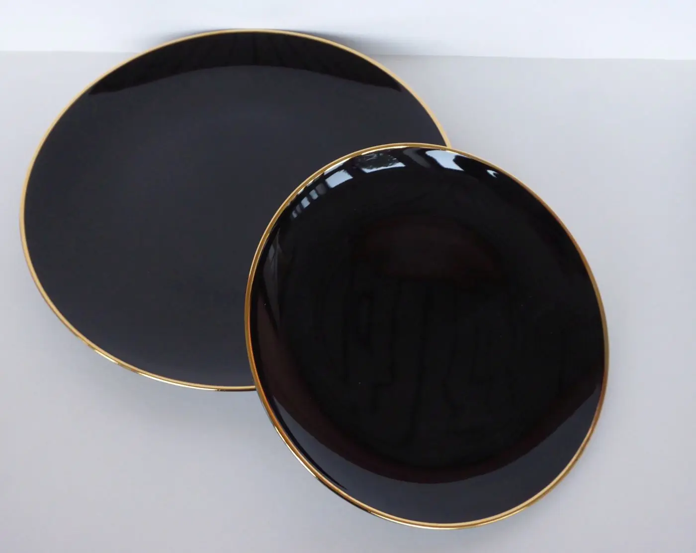 Kombiservice Glamour black 24-teilig