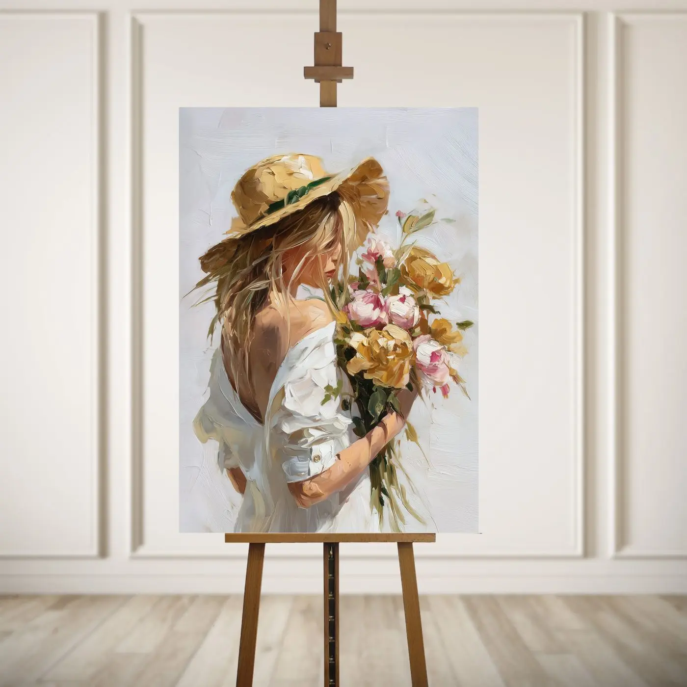 Leinwandbild Spring Bouquet 70 x 100 cm