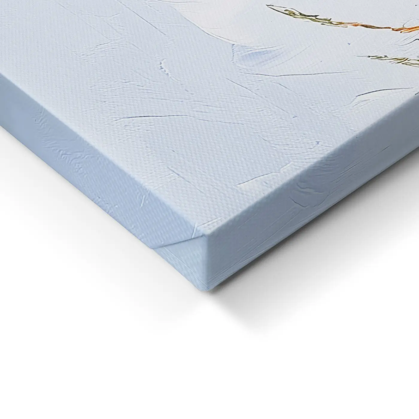 Leinwandbild Peach Beach 80 x 80 cm
