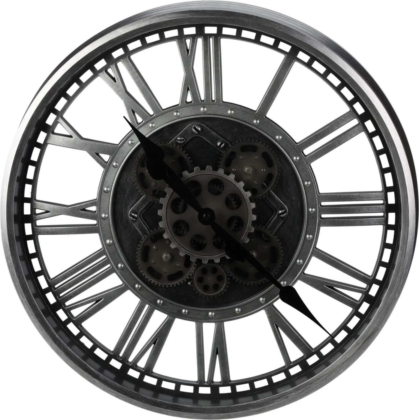 Wanduhr rotierendes Uhrwerk 