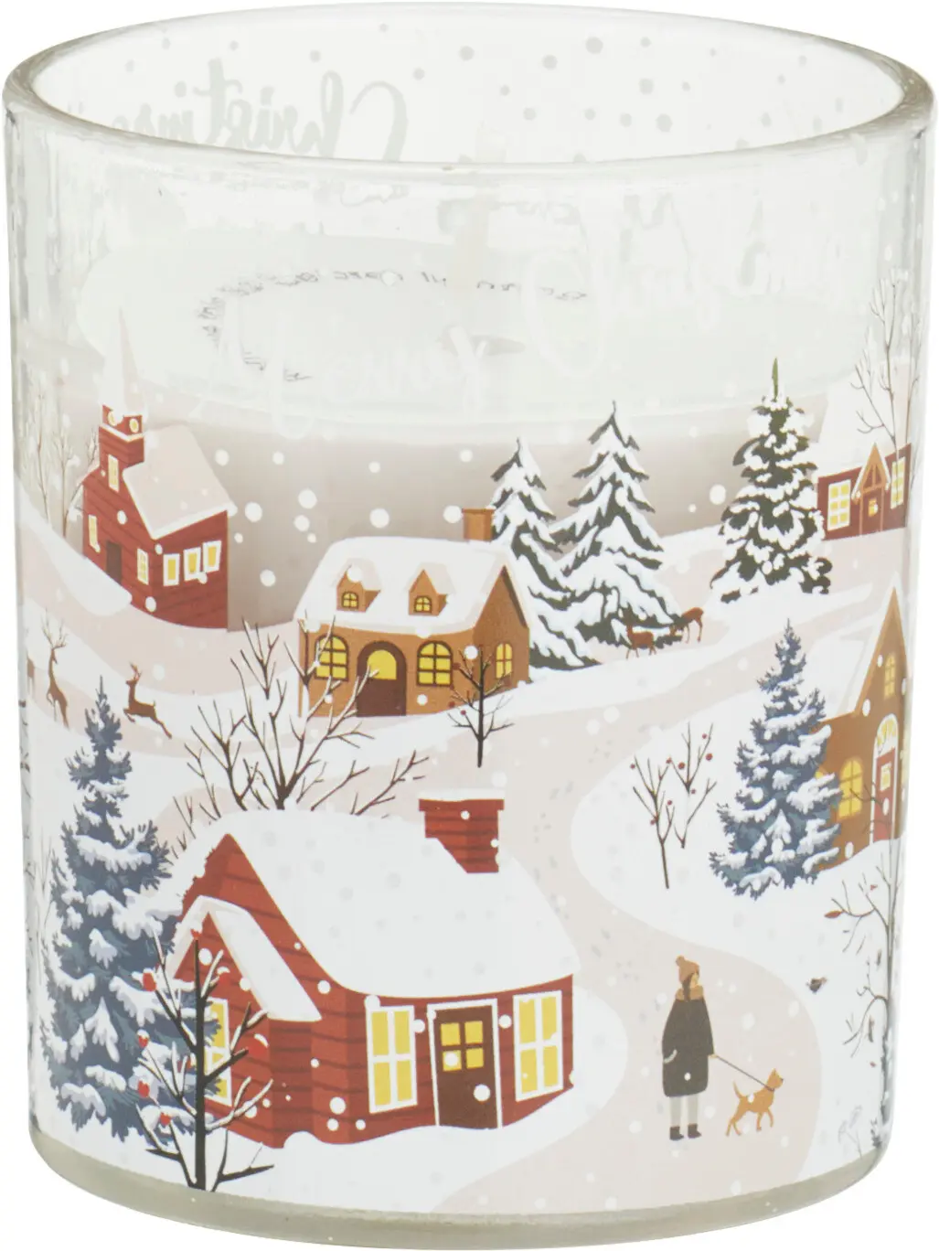 Duftkerze Winter im Glas