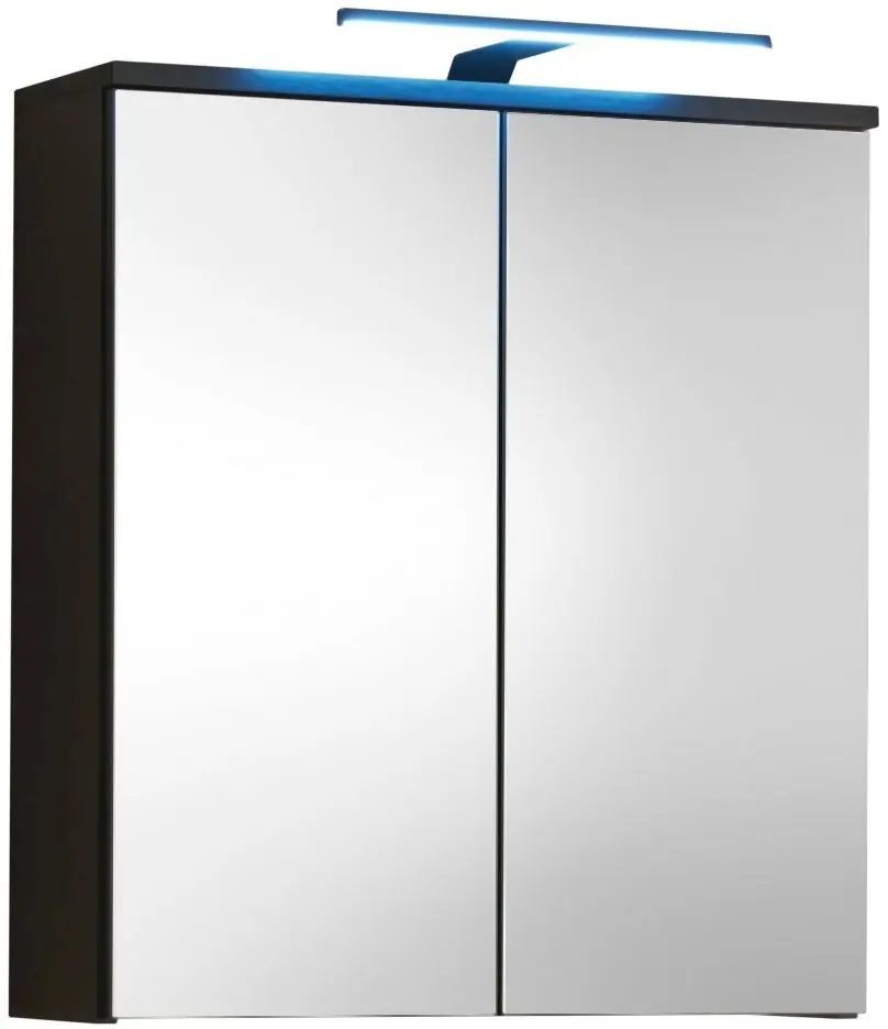 Spiegelschrank Spice schwarz