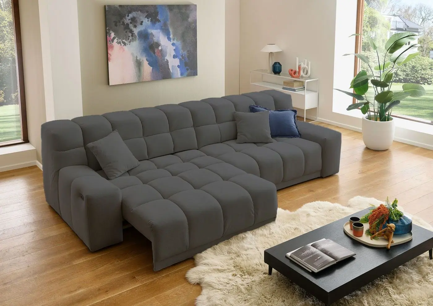Big Sofa London anthrazit