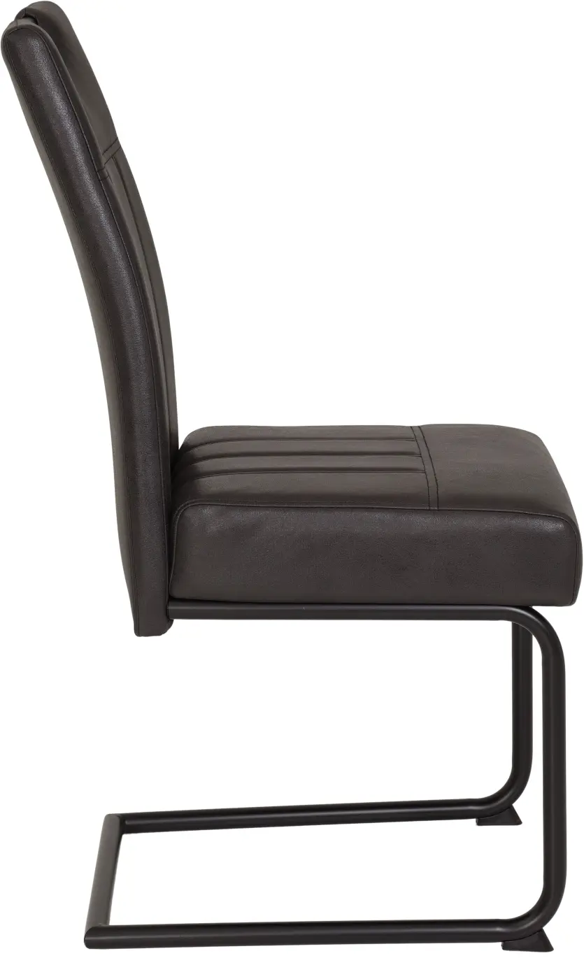 Schwingstuhl Betty S Vintage Optik anthrazit