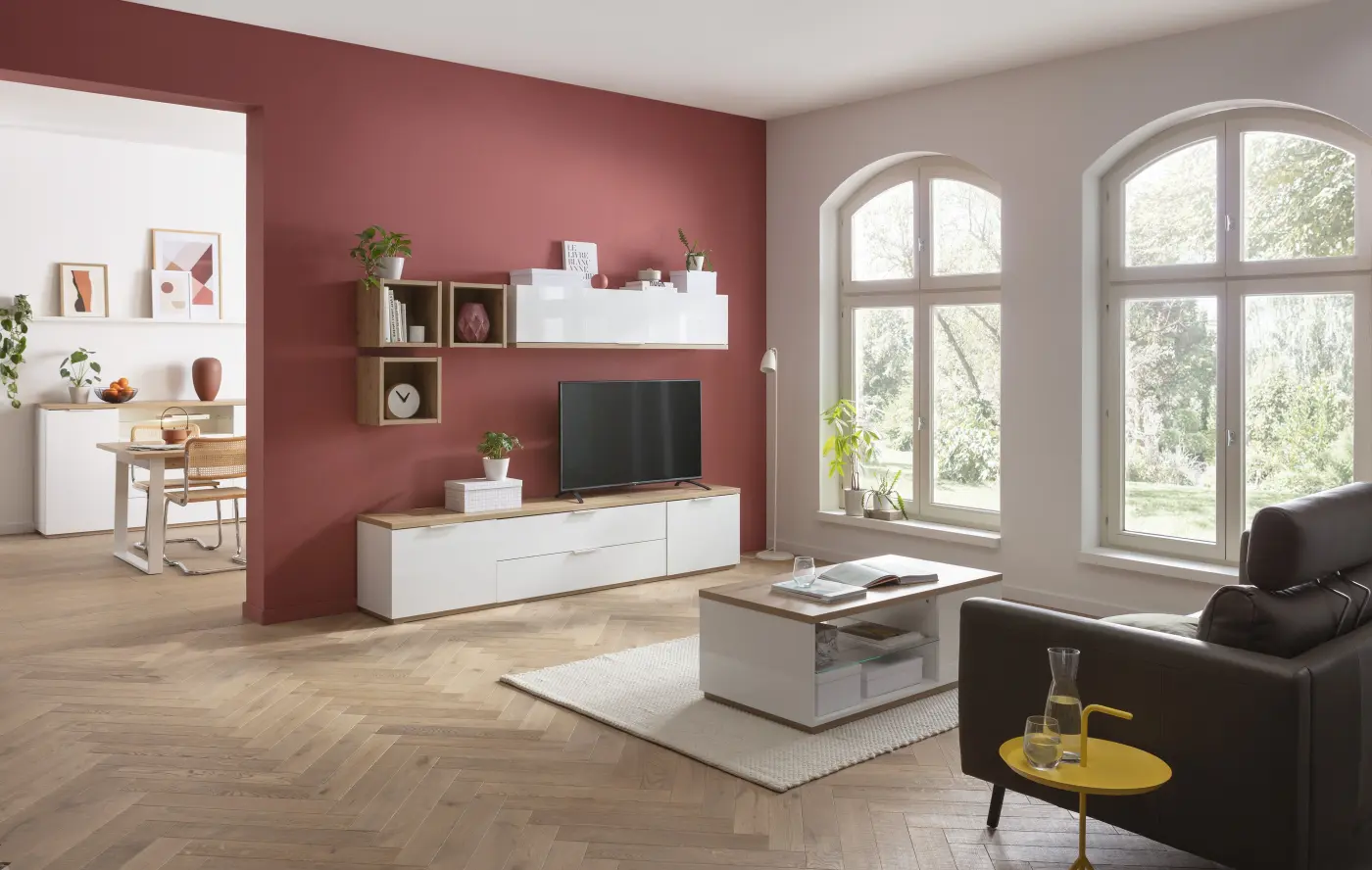 Couchtisch Mundi inkl. Glasboden