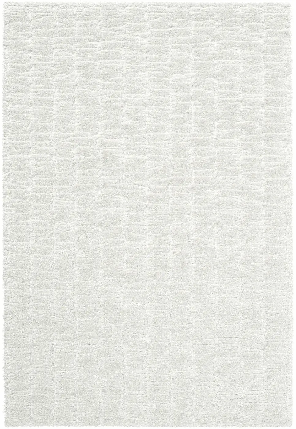 Teppich Masai 200 x 290 cm weiß