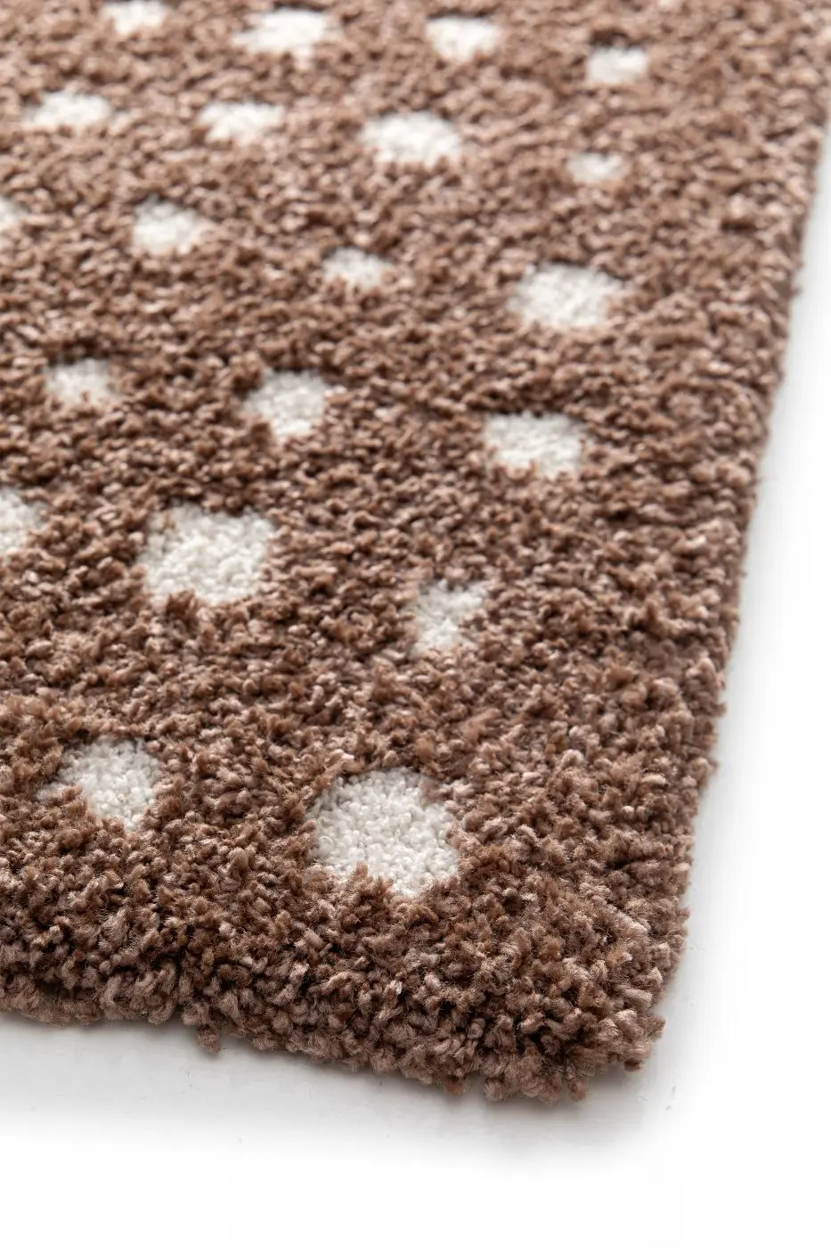 Teppich Embrace 160 × 230 cm braun mit Punktmuster