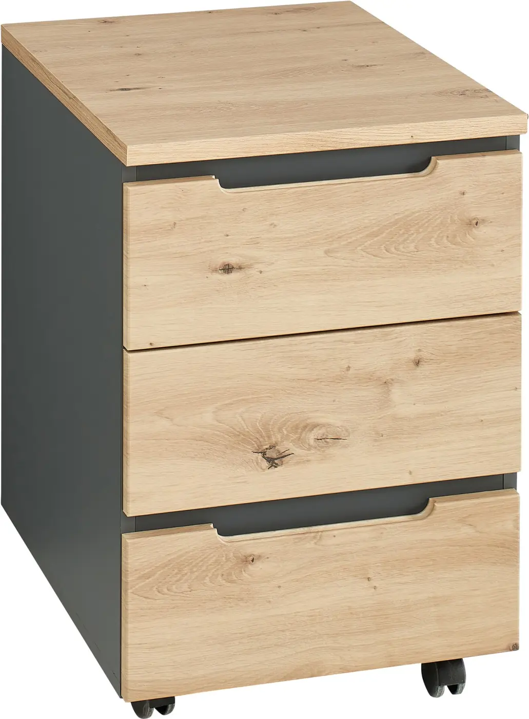 Rollcontainer Memphis Artisan Eiche / graphit