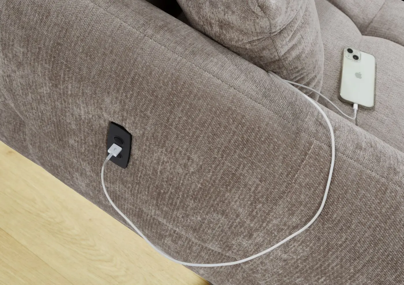 Wohnlandschaft Zoom taupe