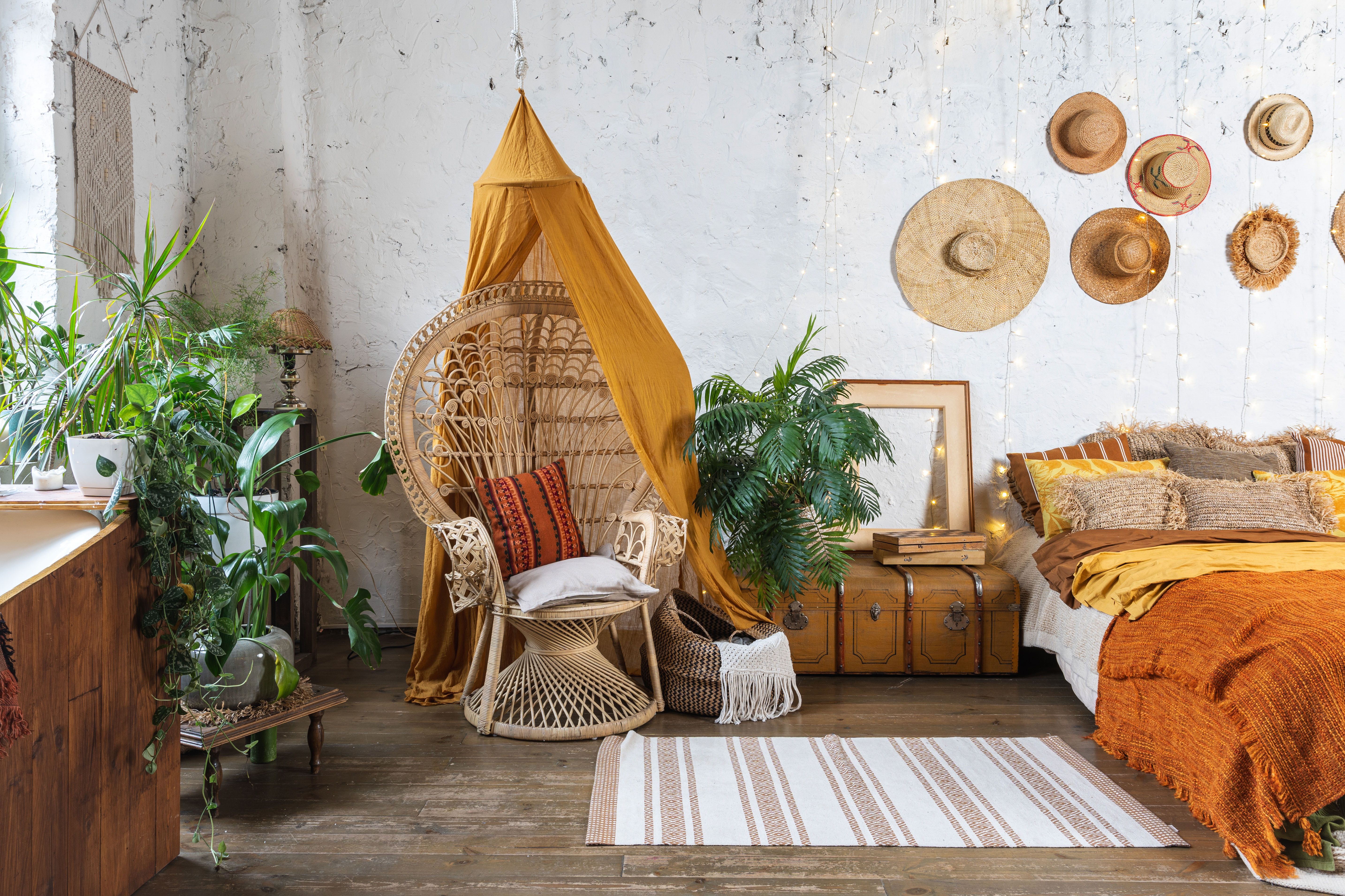 Boho-Einrichtungsstil ➤ unkonventionell & gemütlich