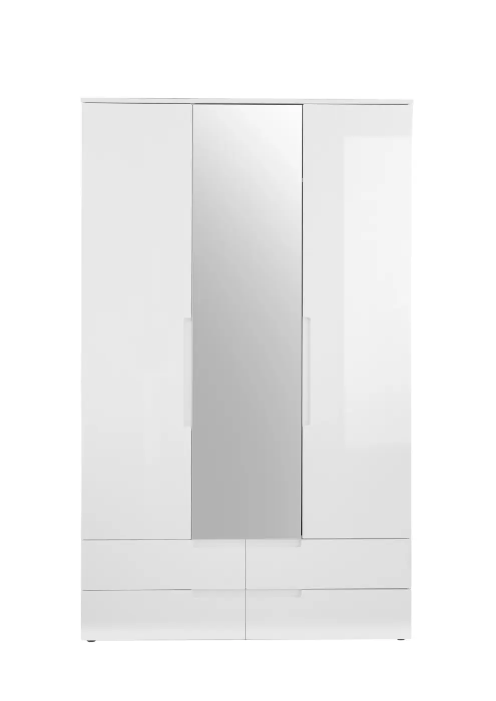 Drehtürenschrank Spice 3-türig weiß