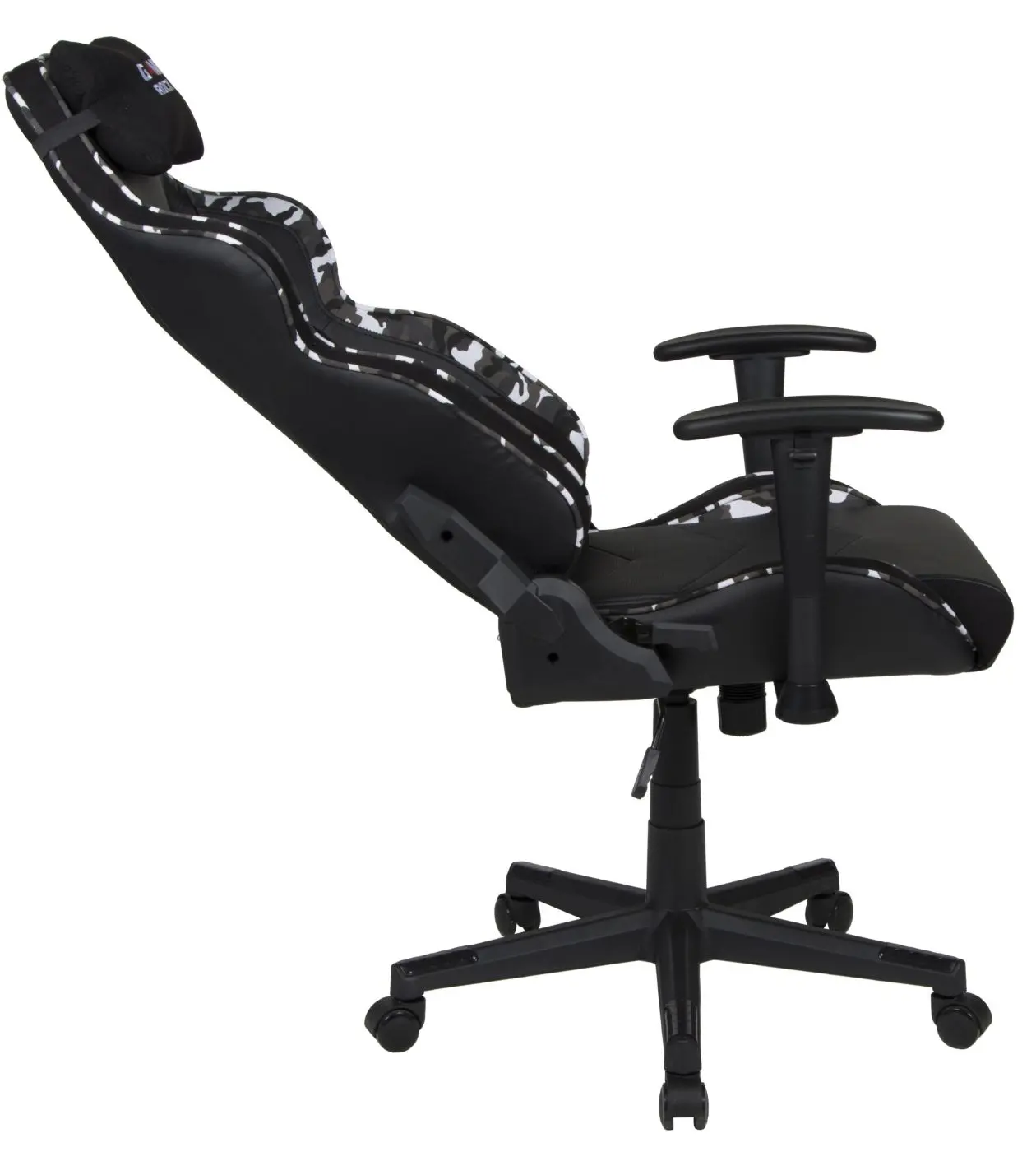 Gamersessel Game-Rocker schwarz/ grau
