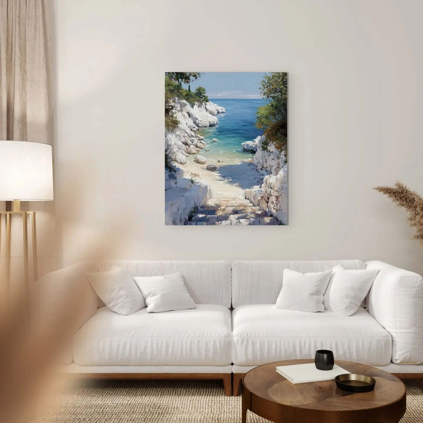 Leinwandbild Secret bay 70 x 100 cm
