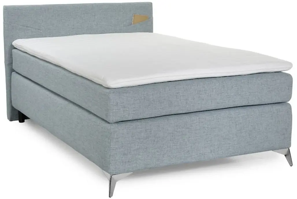 Boxspringbett Nora 120 x 200 cm türkis