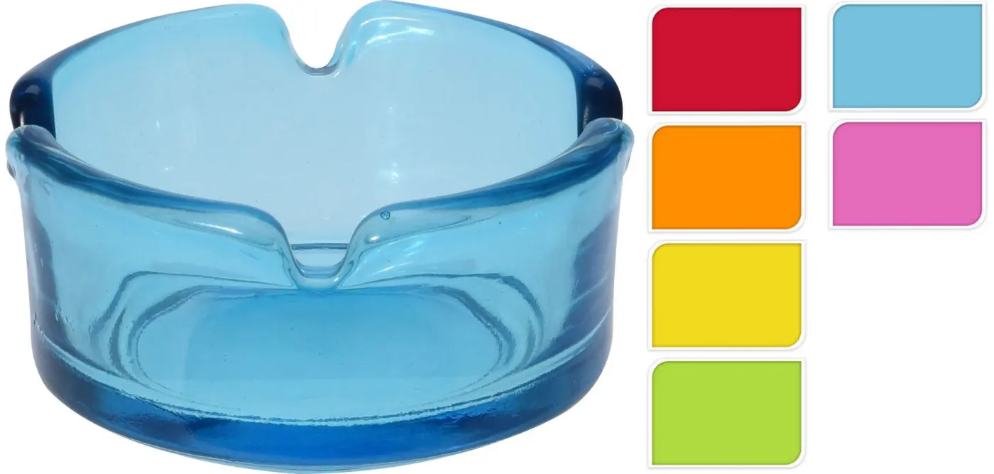 Aschenbecher aus Glas 