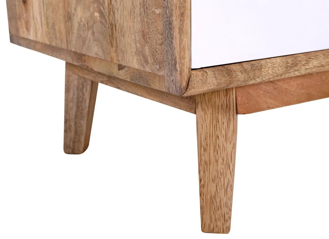 Sideboard Tavole Mango massiv/weiß
