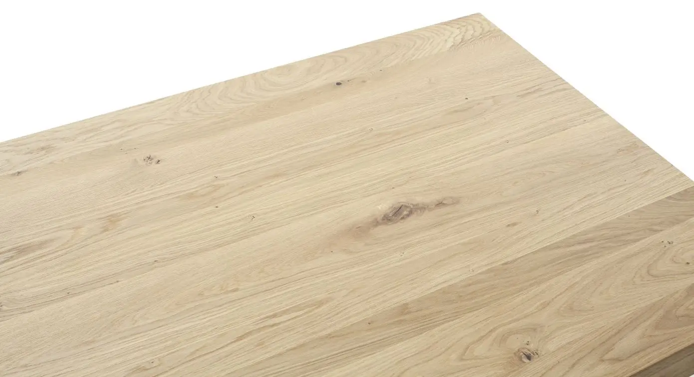 Esstisch Ahus 180 x 100 Wildeiche massiv