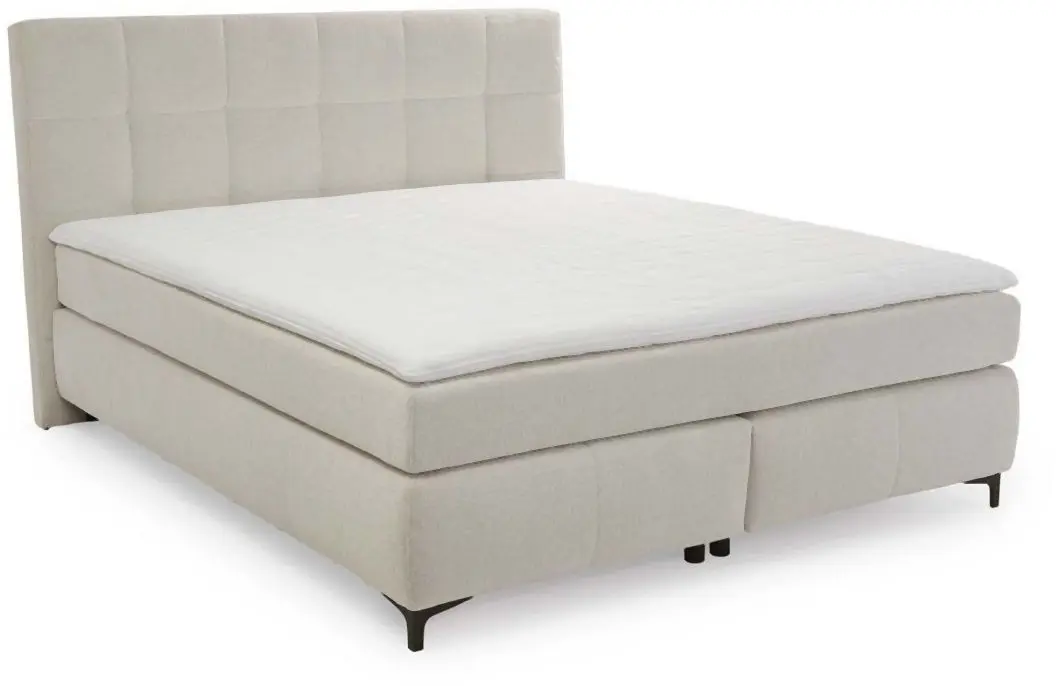 Boxspringbett Beatrice Mix 180 x 200 cm beige Boxspringbett Beatrice Mix beige 180 x 200 cm