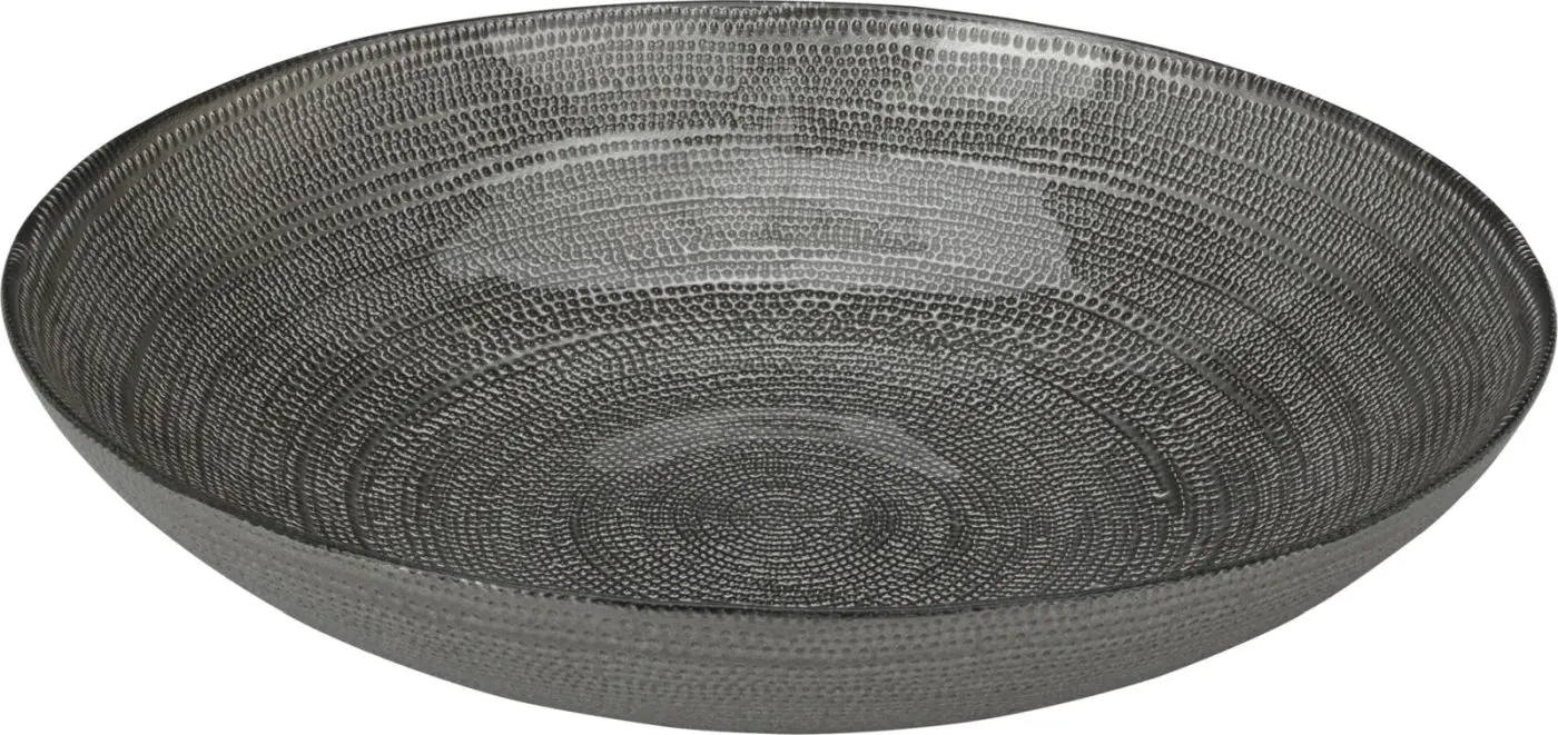Schale 30 cm Ø in silber Schale 30 cm Ø in silber