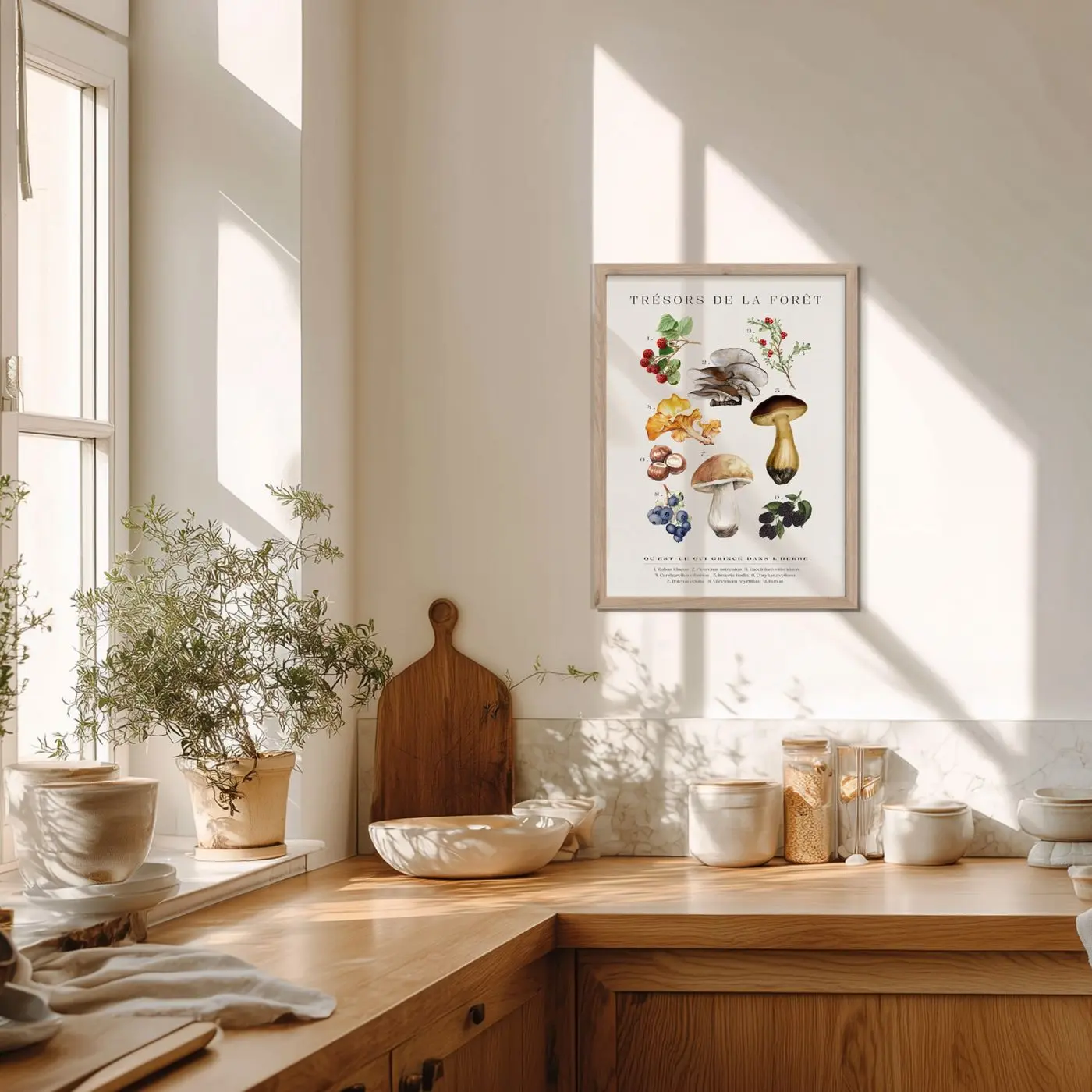 Bild gerahmt Tresors 30 x 40 cm