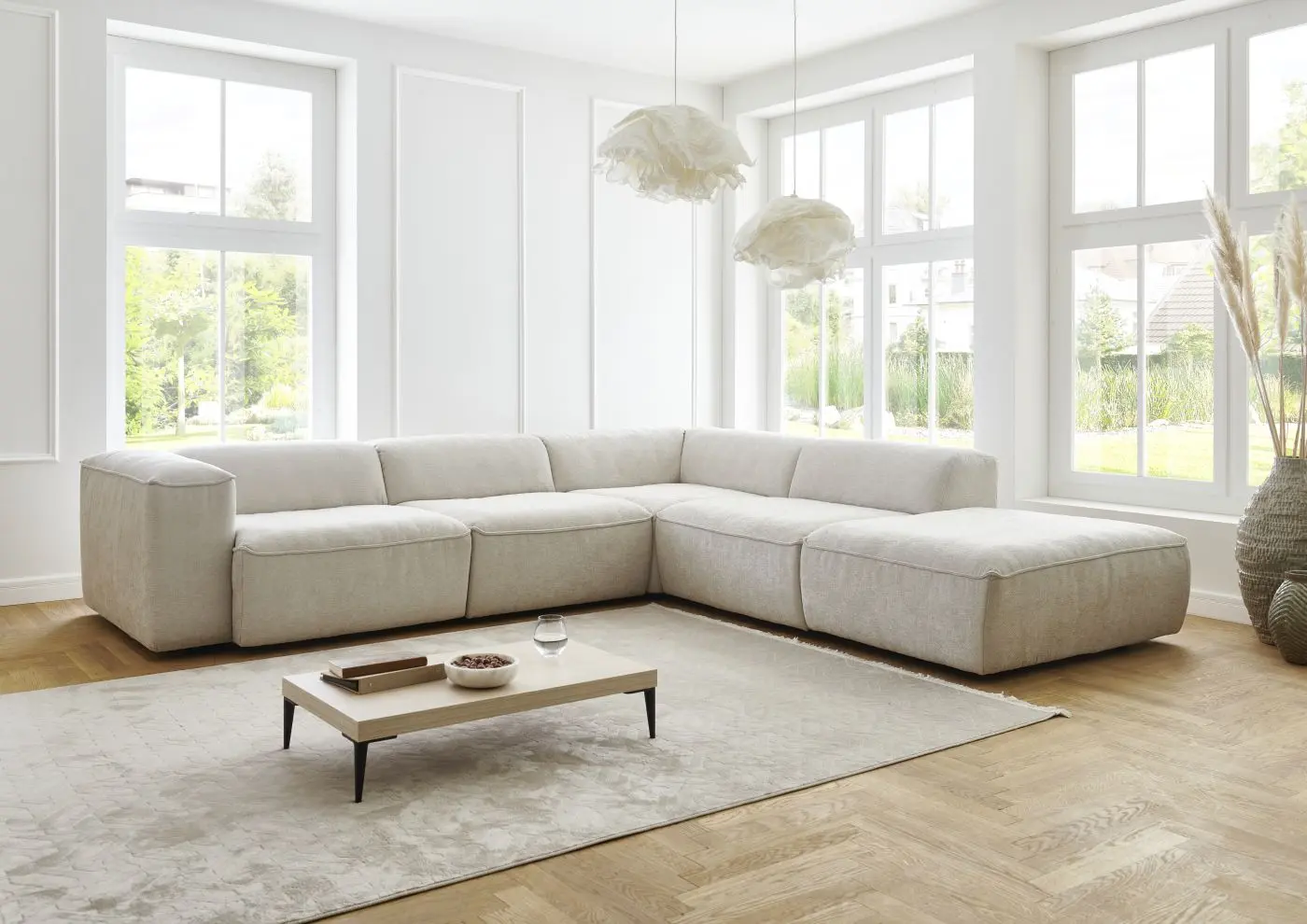 Wohnlandschaft couchliebe. KS25 Zunra natur Basismodell