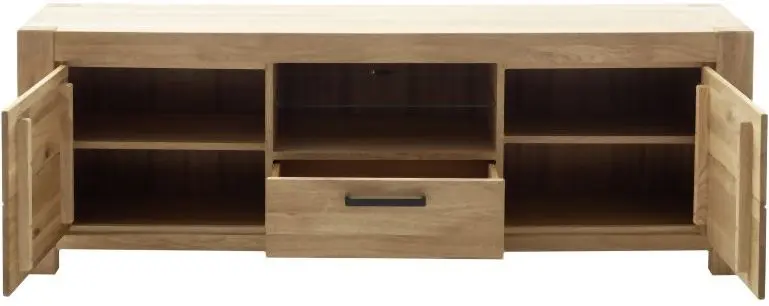 TV-Sideboard Silias 2-türig Wildeiche massiv 