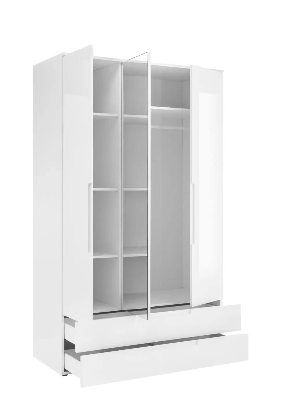 Drehtürenschrank Spice 3-türig weiß
