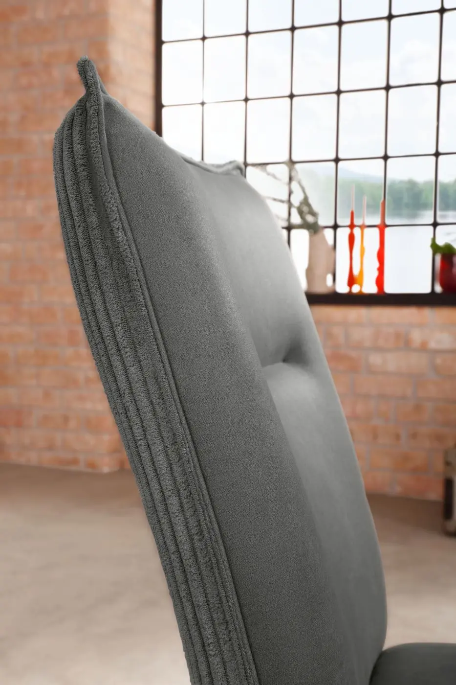 Vierfußstuhl ST-512 Microfaser/ Cord