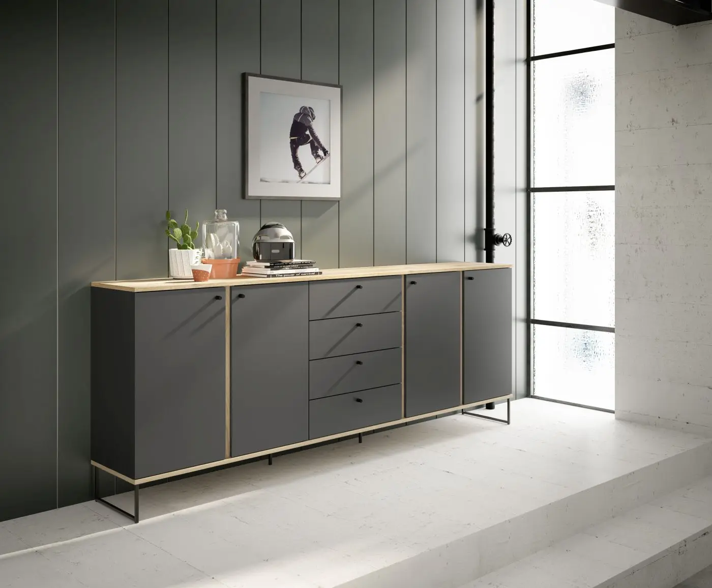 Sideboard Kandoo 225 x 89 x 38 cm