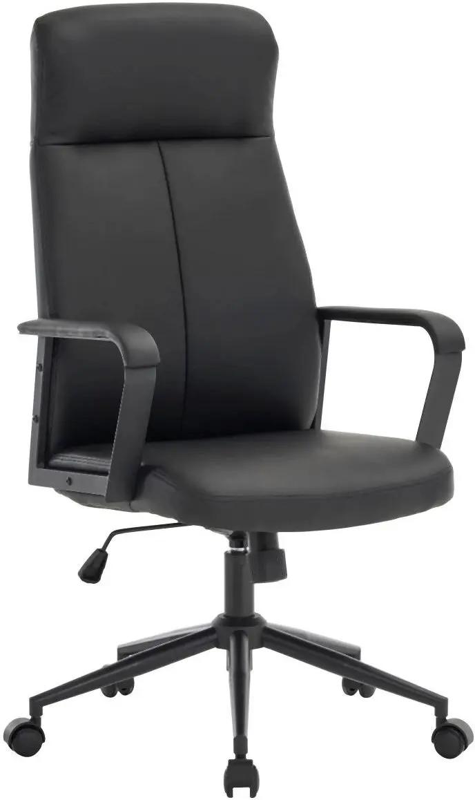 Chefsessel Conrad Kunstleder schwarz
